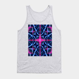 Beautiful night view pattern of Eiffel Tower. Tank Top